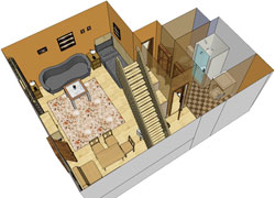 LUX Apartment lay-out 3/8 – Type E
