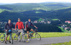 Mountain bike tourism in Krkonose