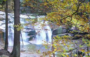 Mumlava Waterfalls in Harrachov