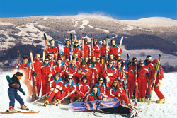 Школа езды на лыжах