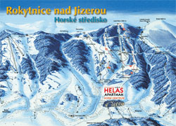 Панорамная карта Рокитнице-над-Йизерой